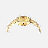 TIMEX Champagne Round Dial Analog Women's Watch - TWEL18712