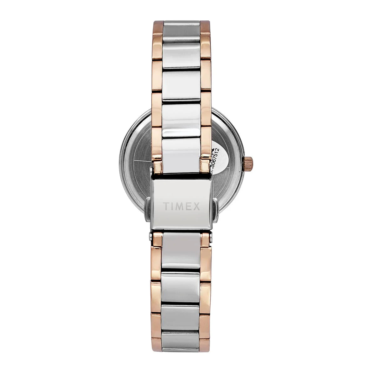TIMEX Silver Round Dial Analog Women's Watch - TWEL18723 - KRISHNA WATCH COMPANY