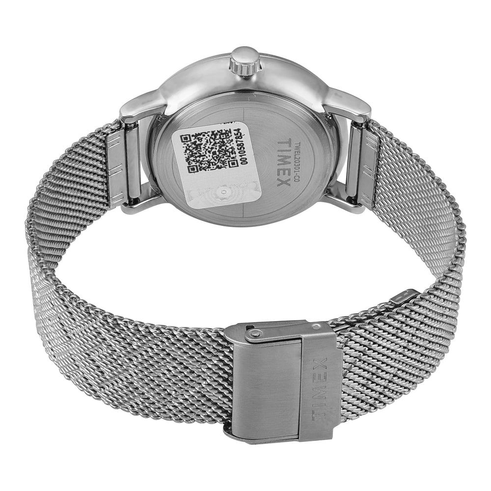 Timex Cosmic Typography Eve Blue Dial Women's Watch - TWEL20301 - KRISHNA WATCH COMPANY