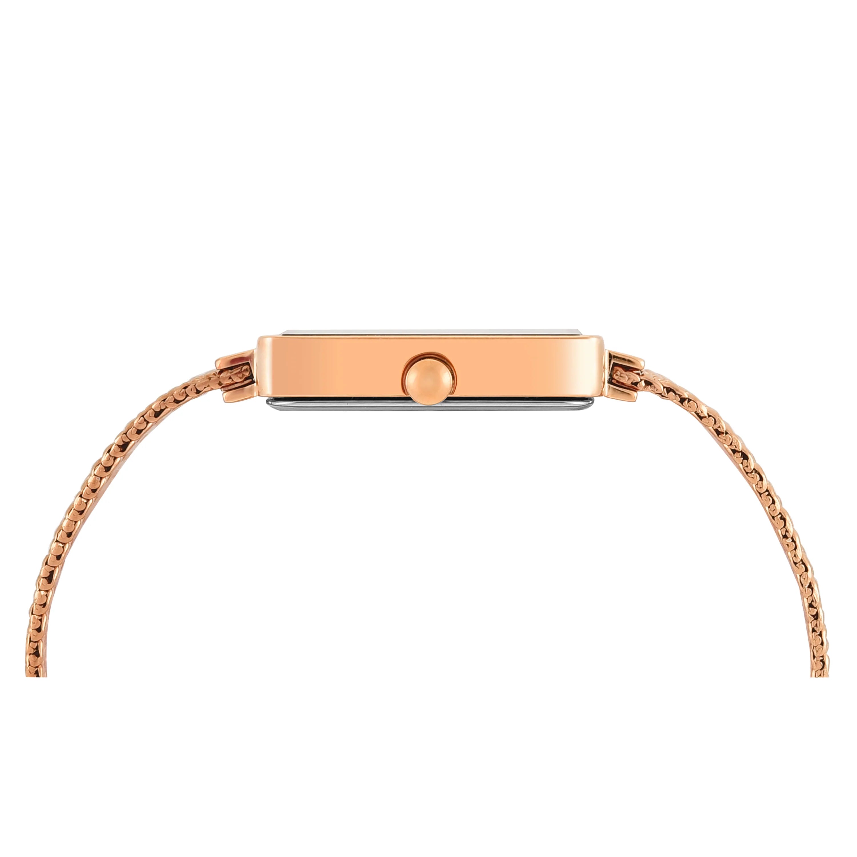 TIMEX Women Mother of Pearl Rectangle Dial Analog Watch - TWEL20704 - KRISHNA WATCH COMPANY
