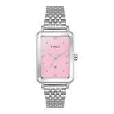 TIMEX Women Pink Rectangle Dial Analog Watch - TWEL20801