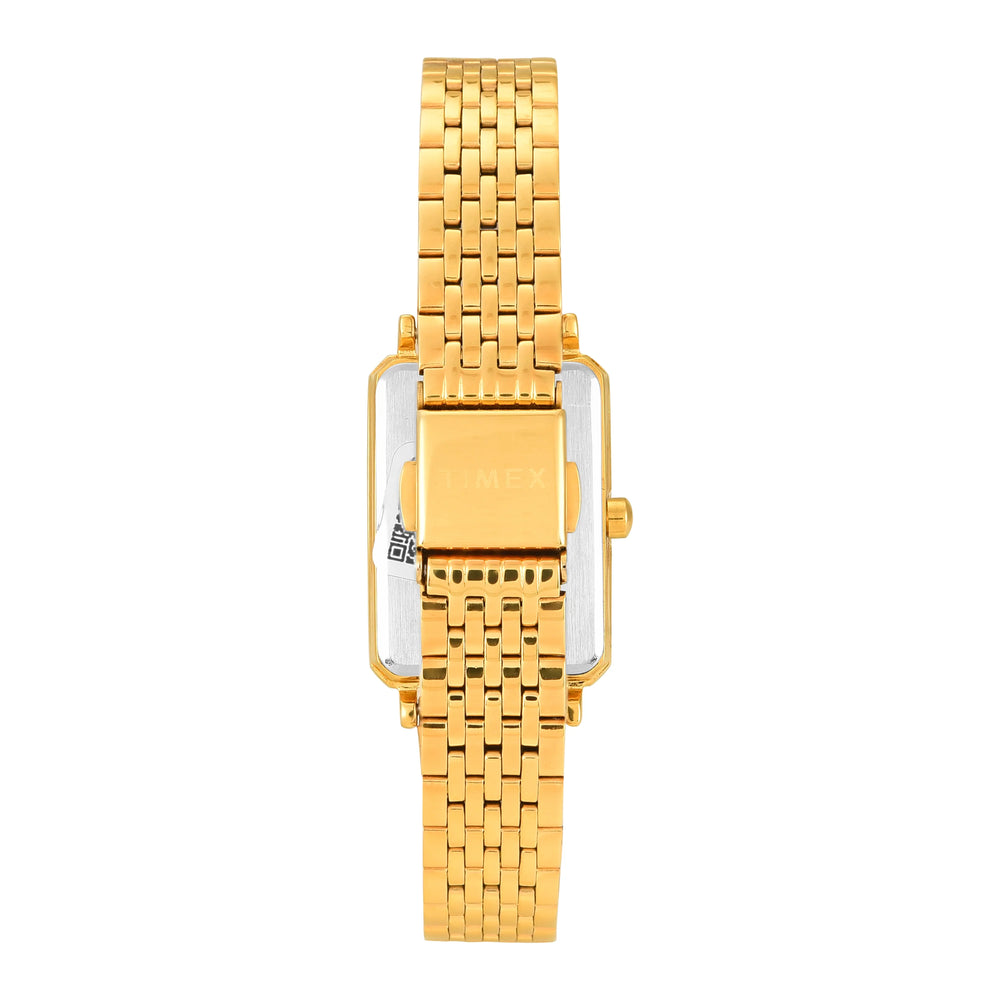 TIMEX Women Green Rectangle Dial Analog Watch - TWEL20802 - KRISHNA WATCH COMPANY