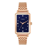 TIMEX Women Blue Rectangle Dial Analog Watch - TWEL20803