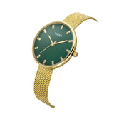 TIMEX Women Green Round Dial Analog Watch - TWEL21501