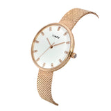 TIMEX Women White Round Dial Analog Watch - TWEL21502