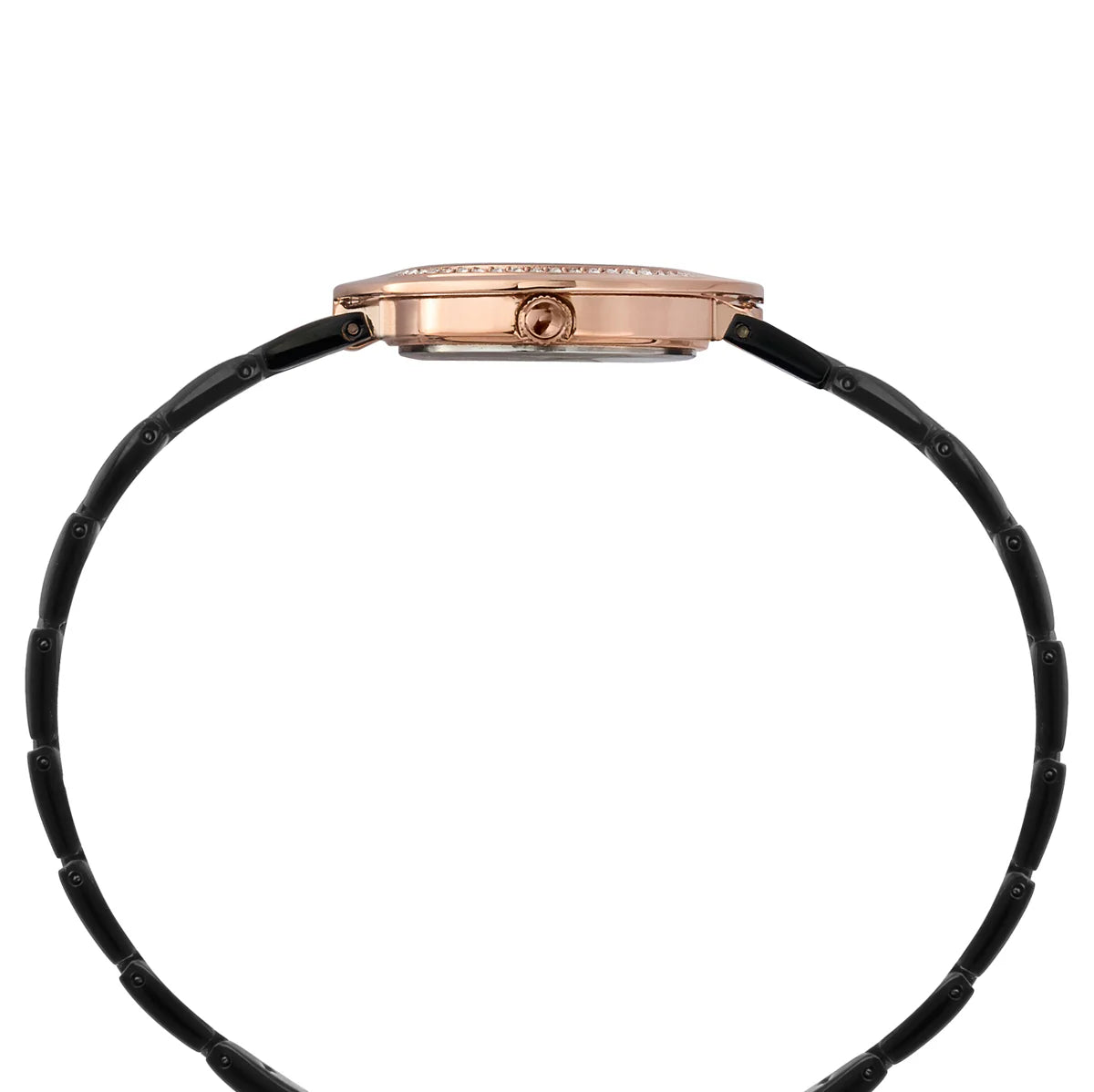 TIMEX Fria Black Round Dial Analog Women's Watch - TWEL24303 - KRISHNA WATCH COMPANY