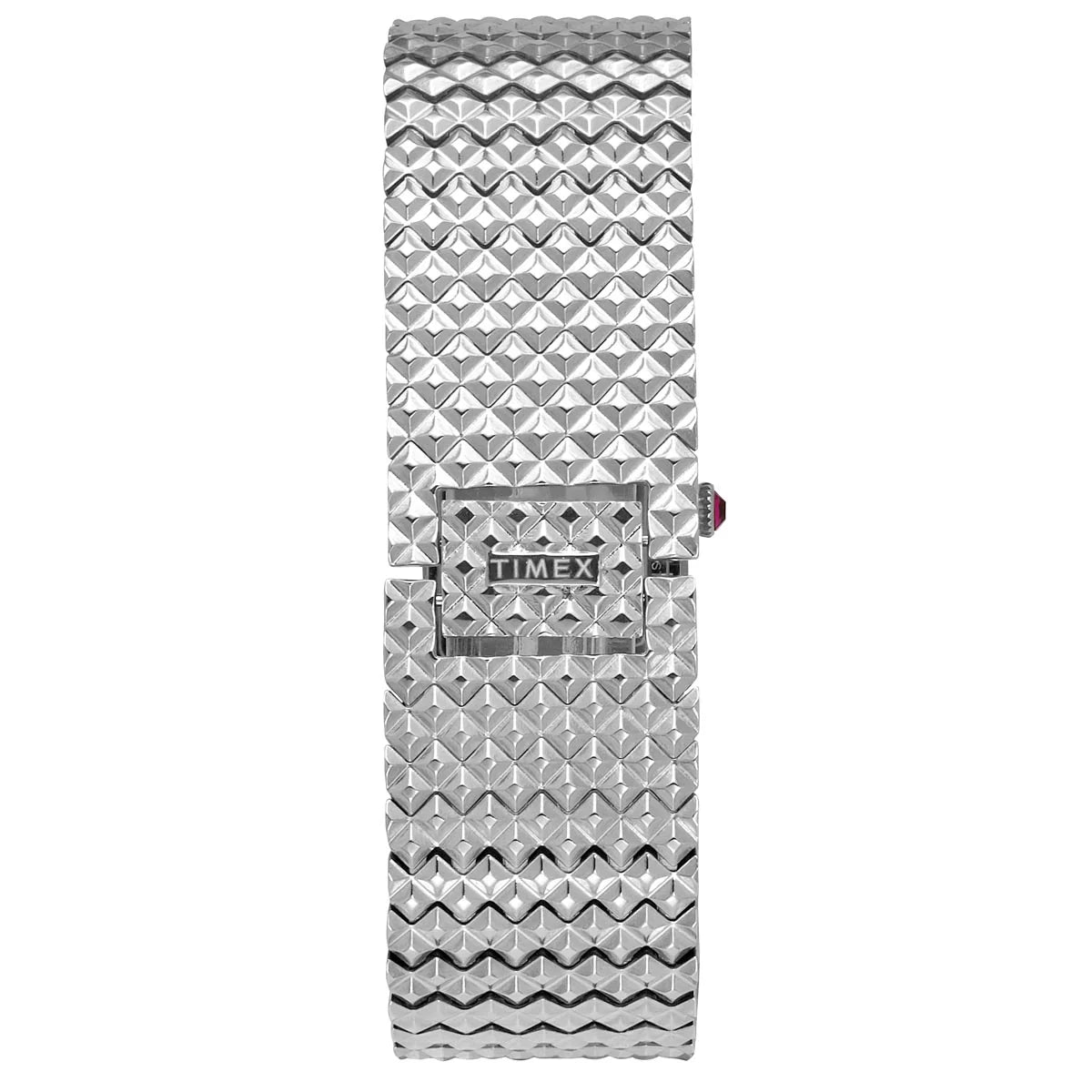 TIMEX Fria Women Pink Rectangle Dial Analog Watch - TWEL77700 - KRISHNA WATCH COMPANY