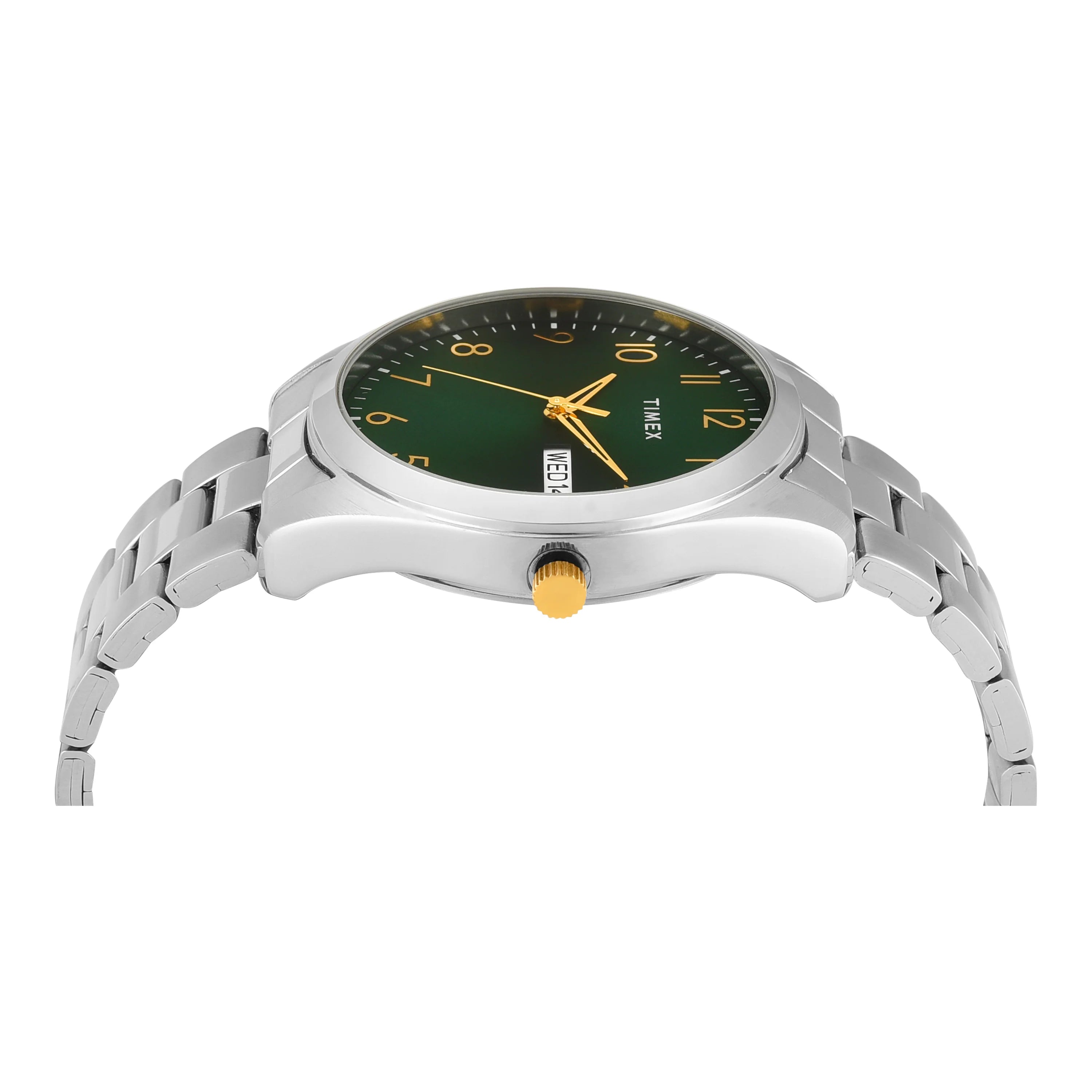 Timex Arabic Green Dial Men's Watch TWTG10421 - KRISHNA WATCH COMPANY