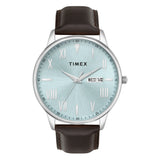 Timex Trendline Round 43mm Blue Dial Analog Men Watch - TWTG12113