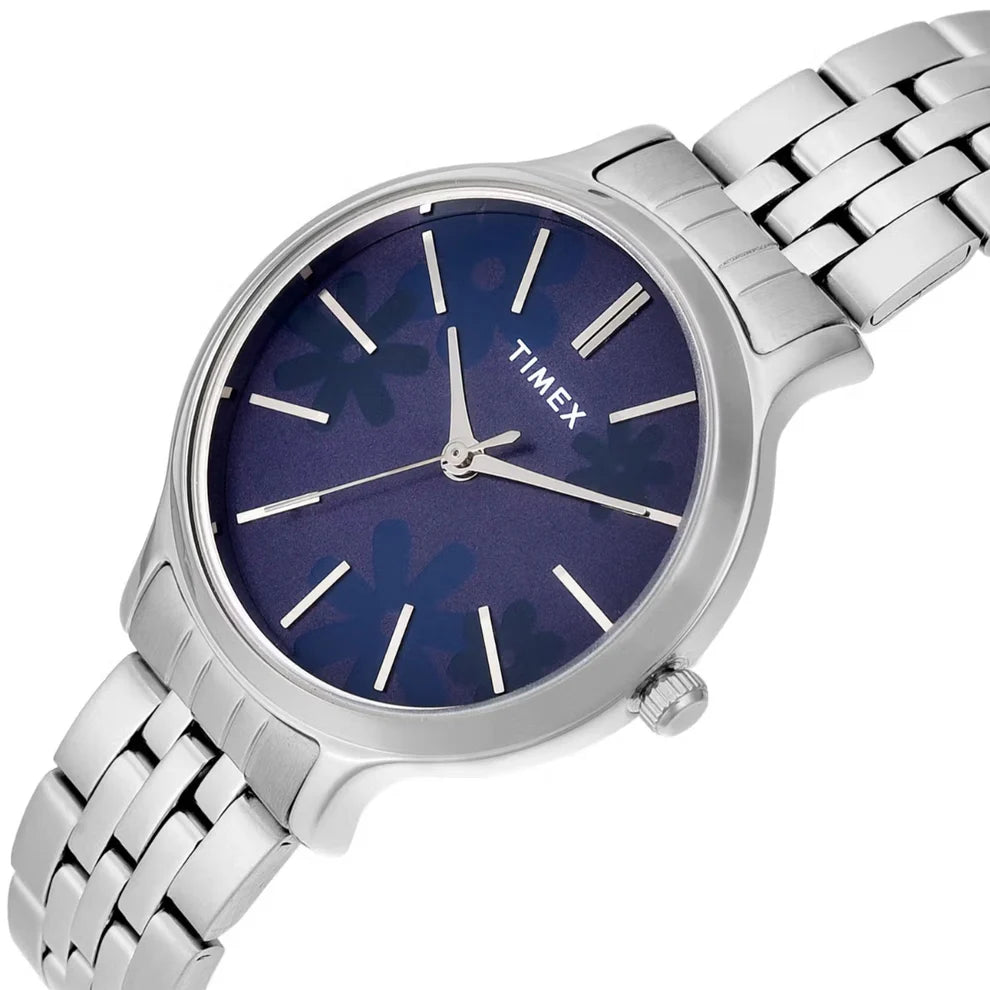 Timex Women Blue Dial Analog Watch - TWTL12312 - KRISHNA WATCH COMPANY