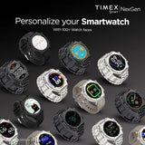 Timex Smart NexGen 1.43 inches (3.6cm) Display with Functional Crown and BT Calling Smartwatch For Unisex - TWTXW703T - KRISHNA WATCH COMPANY