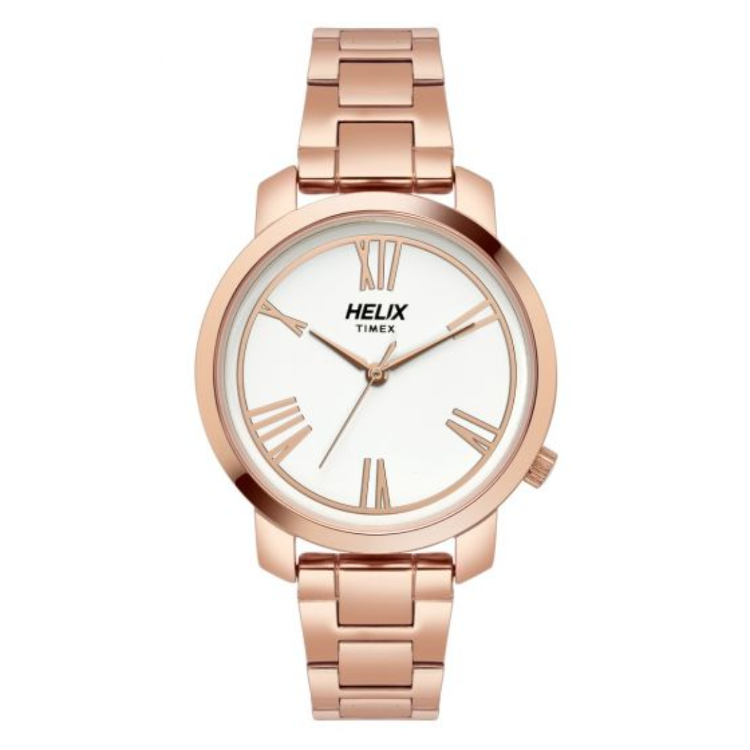 Helix Smart Casual Full Rose Gold 36mm Stainless Steel Bracelet Watch TW032HL22 - KRISHNA WATCH COMPANY