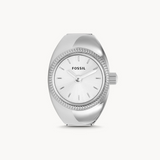 FOSSIL Watch Ring Two-Hand Stainless Steel ES5245