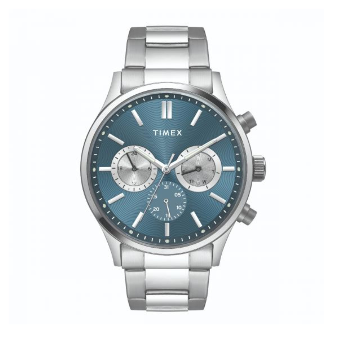 TIMEX ANALOG BLUE DIAL BOY'S WATCH-TWEG19604 - KRISHNA WATCH COMPANY