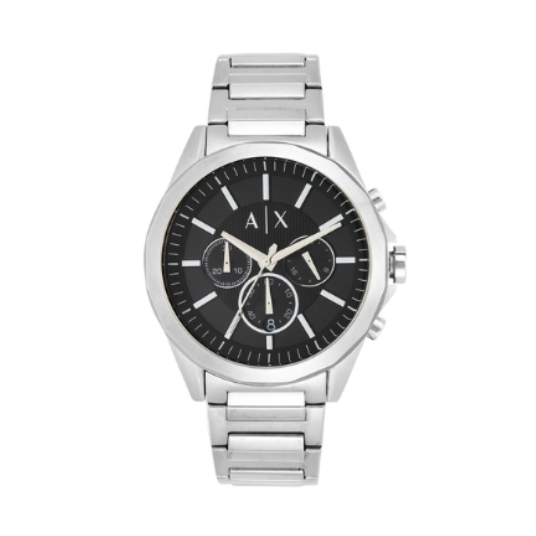 Armani Exchange Black Drexler Watch - AX2600 - KRISHNA WATCH COMPANY