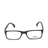 TITAN Black Rectangle Rimmed Eyeglasses E1391B1A1