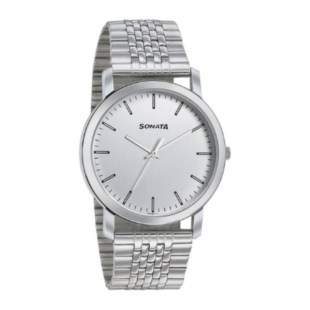 SONATA Essential Analog Watch For Men NN99701SM02 Krishna Watch