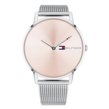 Tommy Hilfiger Womens Alex Pink Dial Stainless Steel Analogue Watch - TH1781970 - KRISHNA WATCH COMPANY