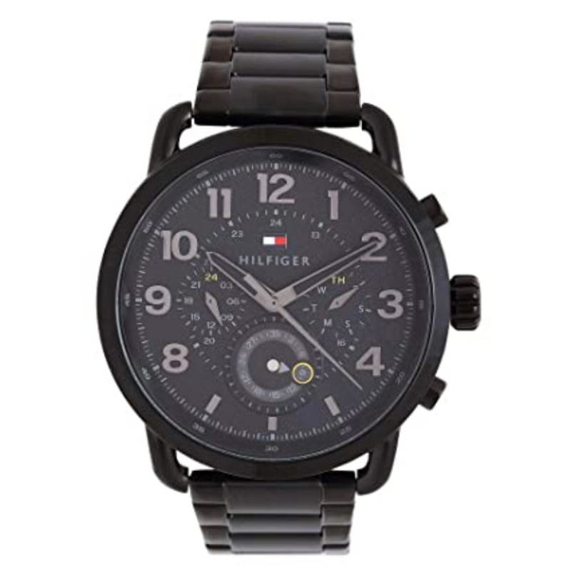 Tommy Hilfiger Chronograph Black Dial Men's Watch-NCTH1791423 - KRISHNA WATCH COMPANY