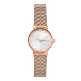 Freja Lille Rose Gold-Tone Steel Mesh Watch SKW2665