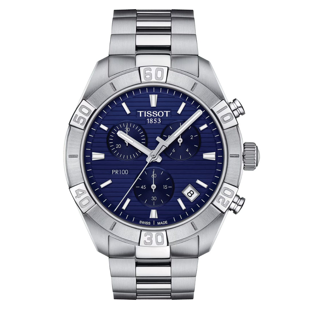 TISSOT PR 100 SPORT GENT CHRONOGRAPH T1016171104100 - KRISHNA WATCH COMPANY