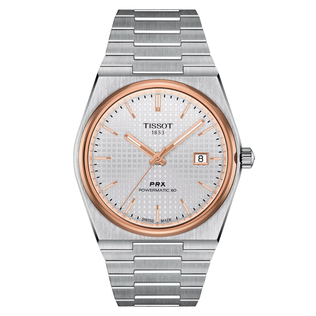 TISSOT PRX POWERMATIC 80 - T1374072103100 - KRISHNA WATCH COMPANY