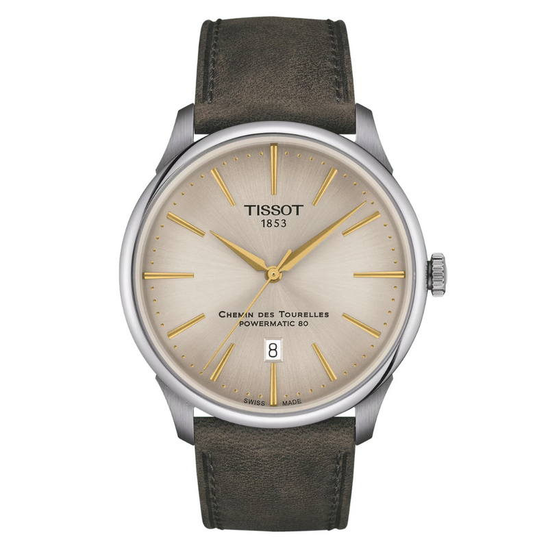TISSOT CHEMIN DES TOURELLES POWERMATIC 80 42 MM T1394071626100