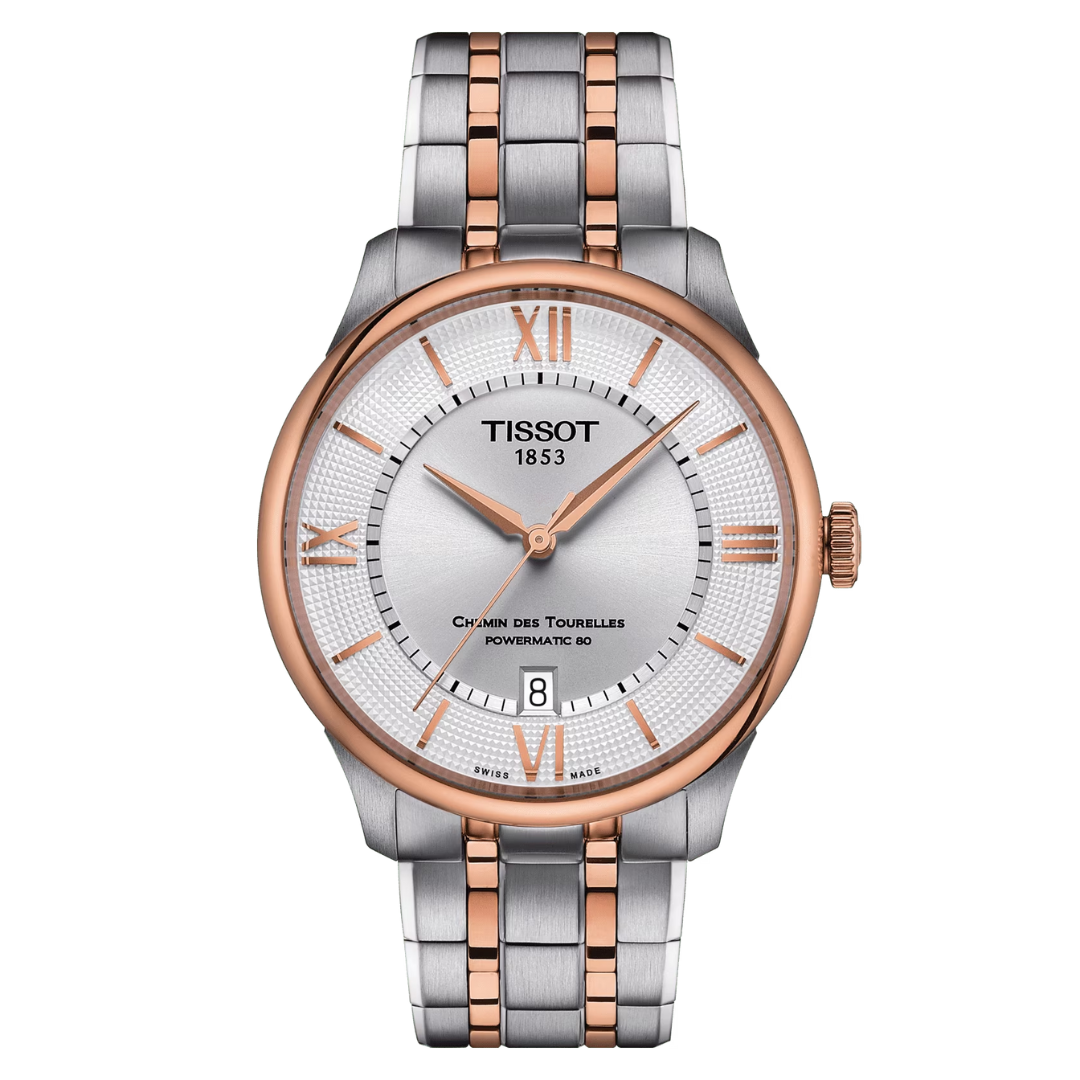 Tissot Chemin Des TOURELLES POWERMATIC - T1398072203800 - KRISHNA WATCH COMPANY