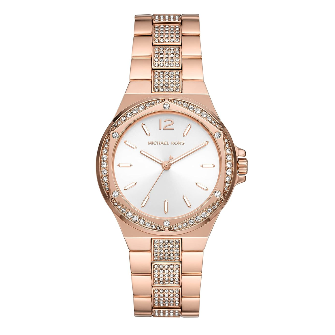 Michael Kors Lennox Analog White Dial Women's Watch-MK7362 - KRISHNA WATCH COMPANY