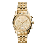 Michael Kors Lexington Analog Gold Dial Women's Watch - MK7378