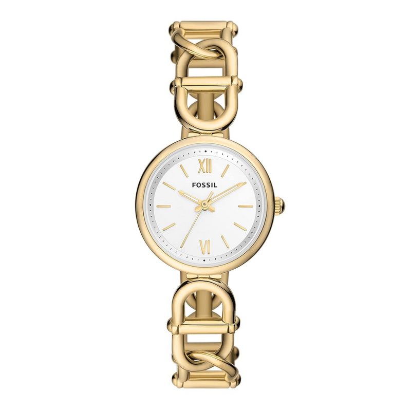 Fossil Carlie Analog Silver Dial Women's Watch - ES5272