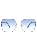 Scott Womens Full Rim Non-Polarized Square Sunglasses SC 2544 C1 58 S