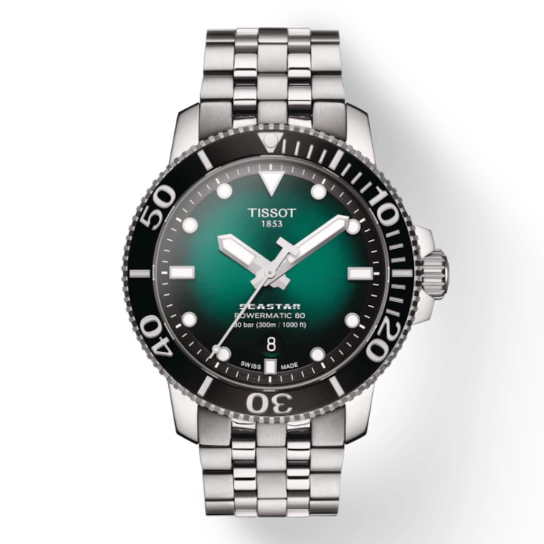 TISSOT T-Sport SEASTAR 1000 POWERMATIC 80 T1204071109101 - KRISHNA WATCH COMPANY
