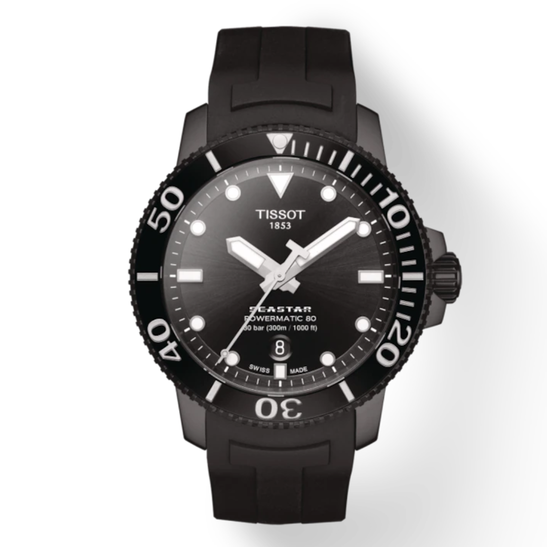 TISSOT T-Sport Seastar 1000 Powermatic 80 - T1204073705100 - KRISHNA WATCH COMPANY