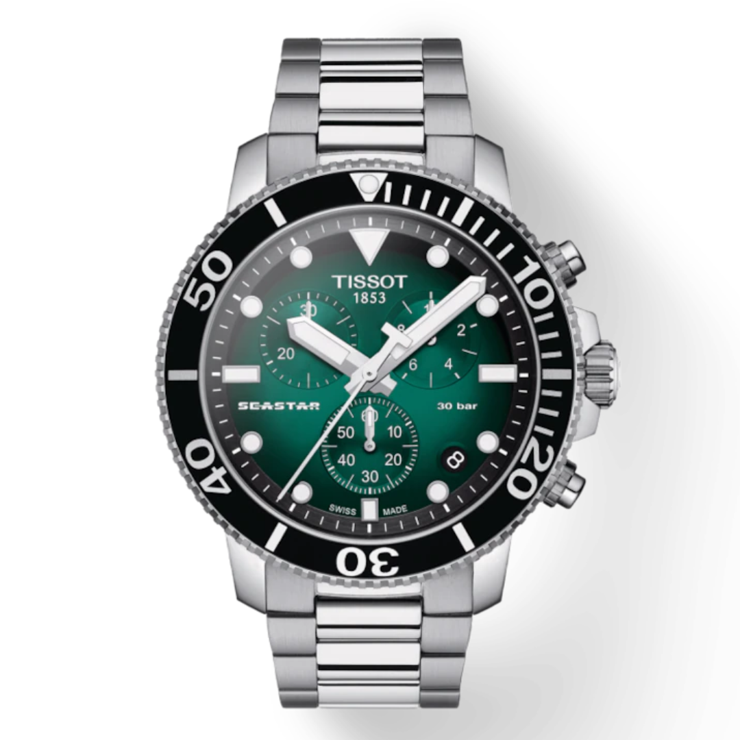 TISSOT T-Sport Seastar 1000 QUARTZ CHRONOGRAPH T1204171109101 - KRISHNA WATCH COMPANY