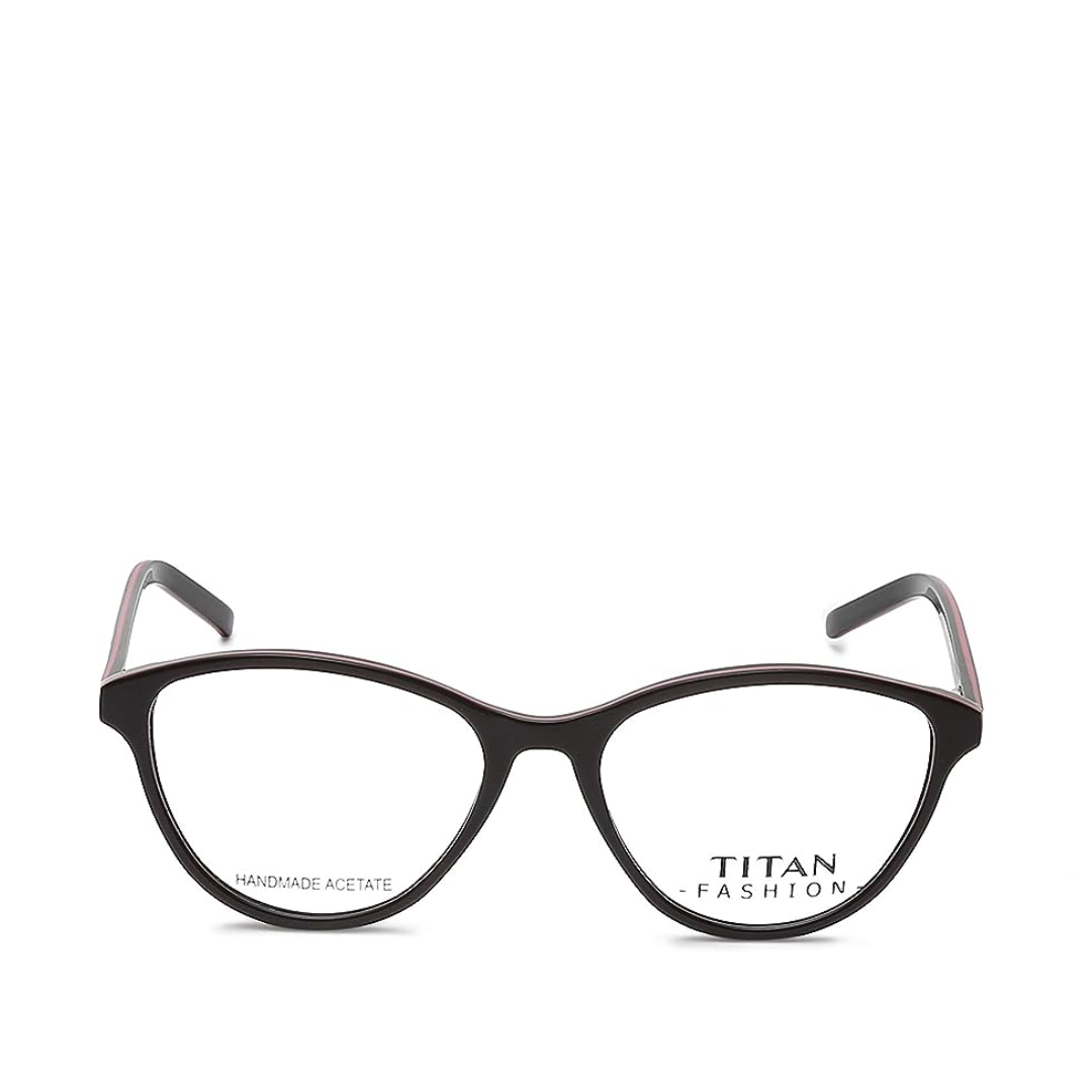 Titan Full Rim Cat Eye Women's Spectacle Frame - TF1095WFP1| - KRISHNA WATCH COMPANY