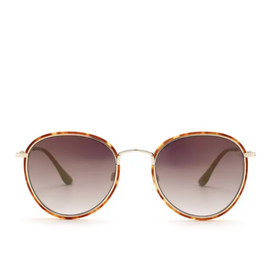 Fcuk Womens Full Rim Non-Polarized Round Sunglasses  FC 7625 C1