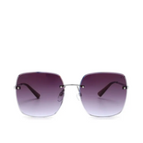 Fcuk Womens Rimless Non-Polarized Rimless Sunglasses FC 7622 C2