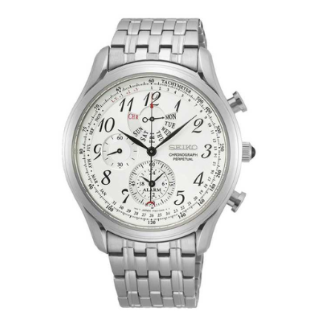 SEIKO Dress Chronograph Watch SPC251P1 - KRISHNA WATCH COMPANY