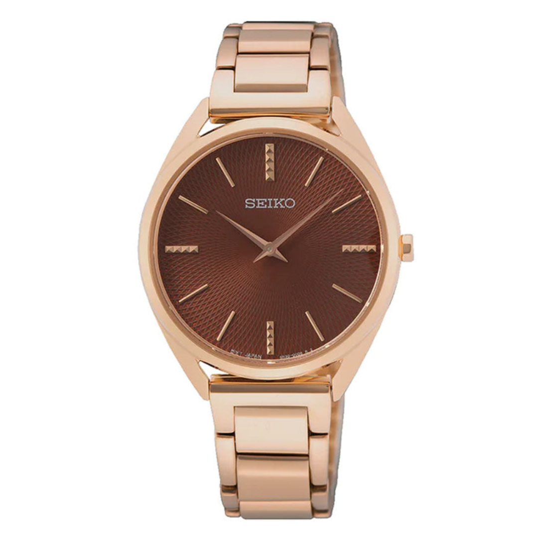 SEIKO WOMEN'S WATCH ANALOG QUARTZ WITH METAL ARMBAND SWR062P1 - KRISHNA WATCH COMPANY