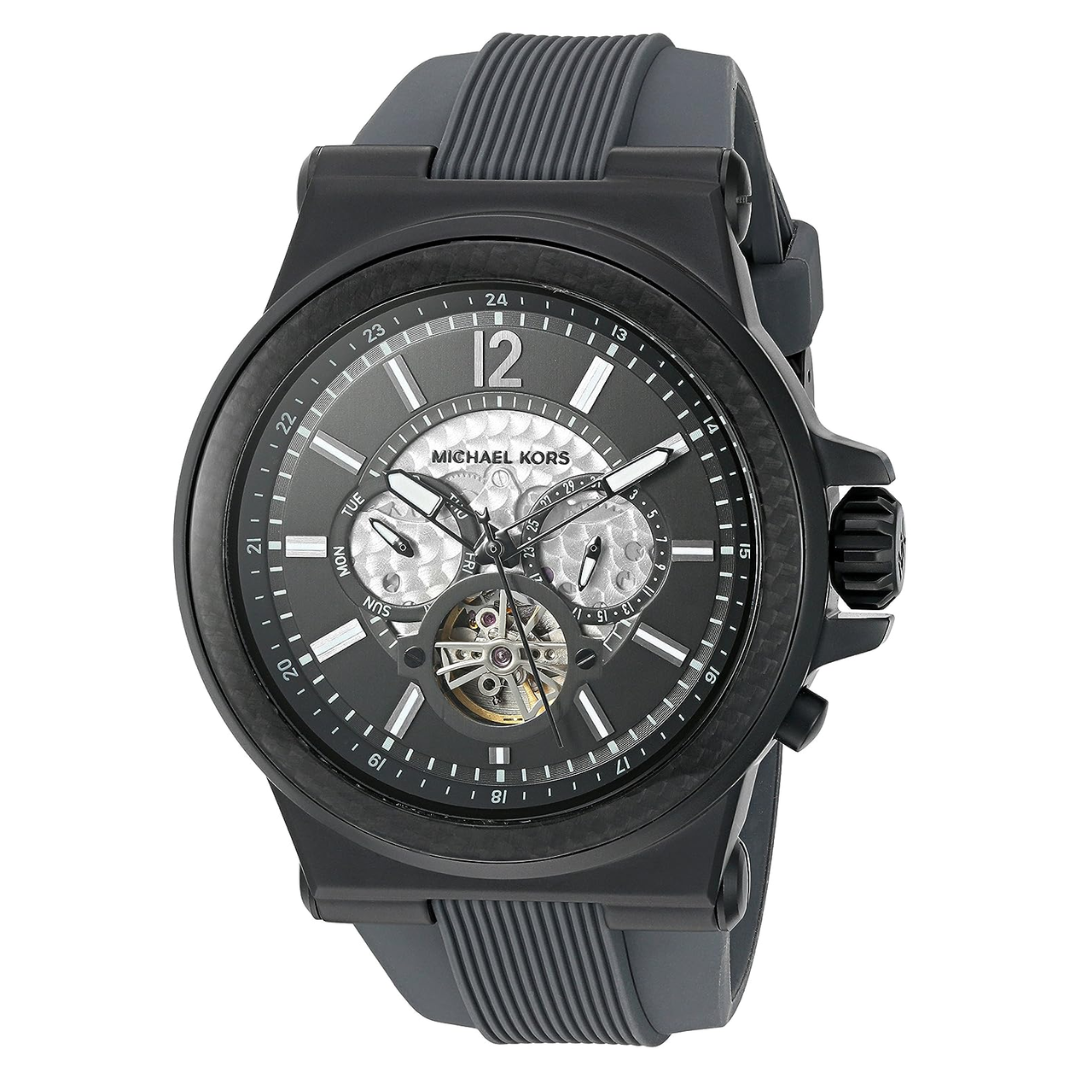 Michael Kors Watches Dylan Silicone Automatic Watch MK9026