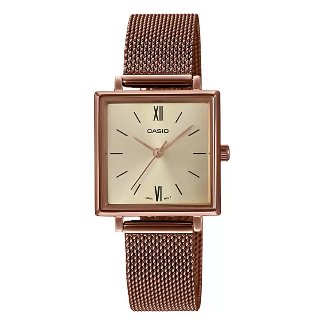 Casio Enticer Ladies LTP-E155MR-9BDF - A1548 - KRISHNA WATCH COMPANY