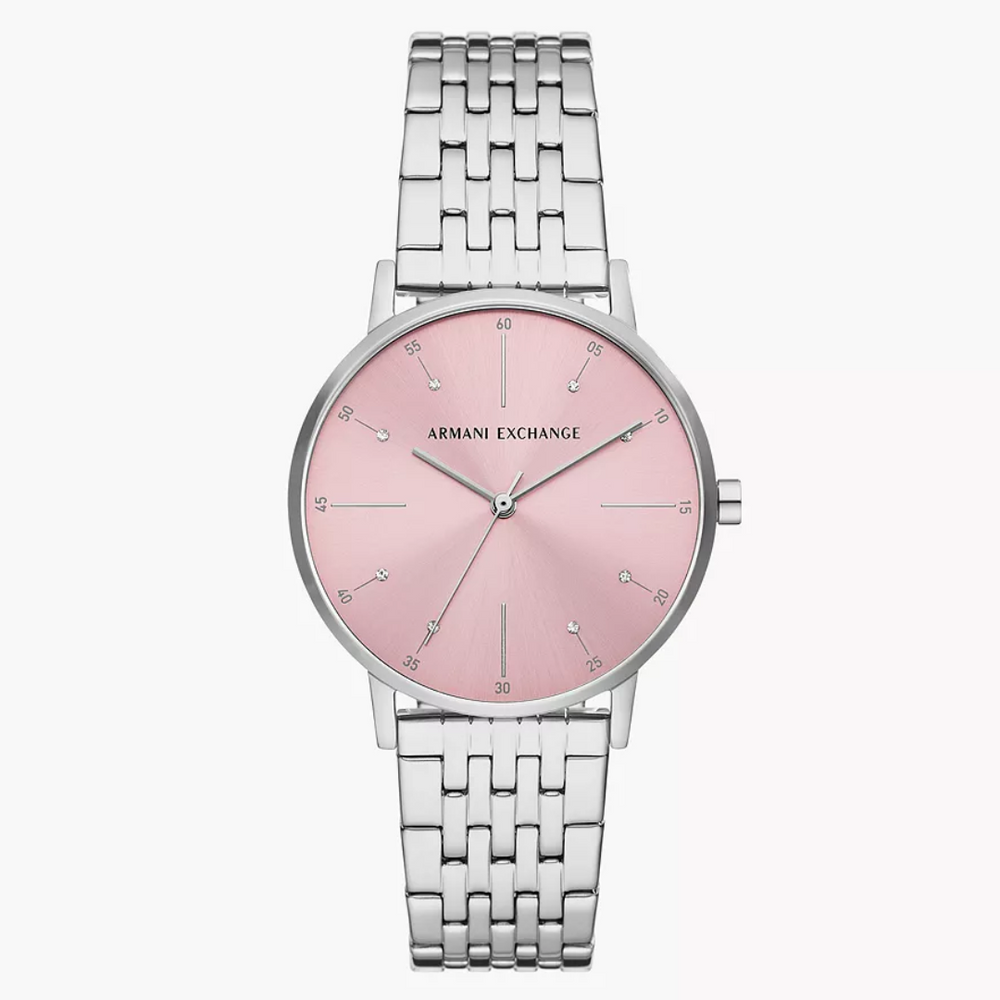 Armani Exchange Three-Hand Stainless Steel Watch AX5591 - KRISHNA WATCH COMPANY