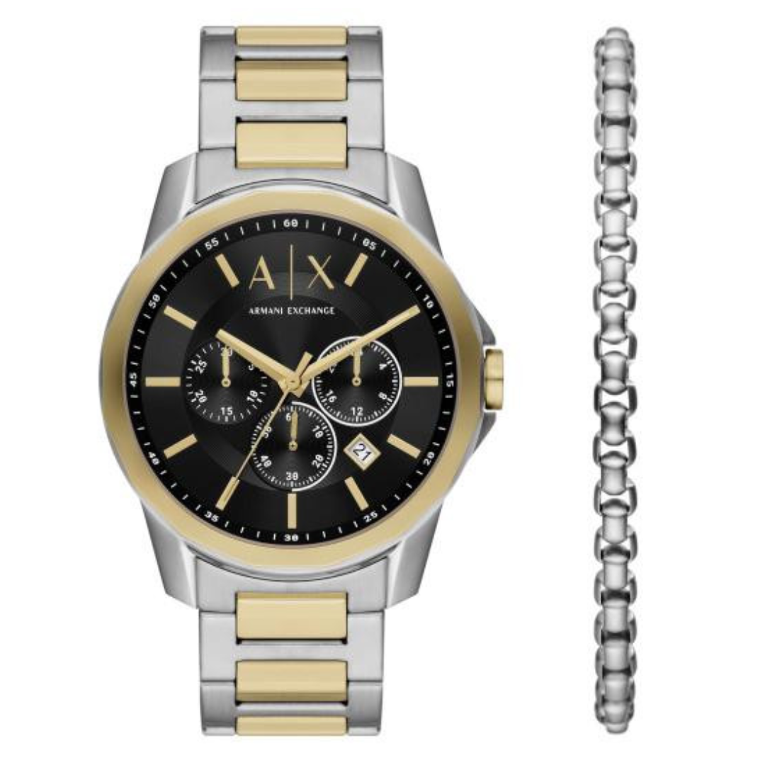 Armani steel strap on sale watch