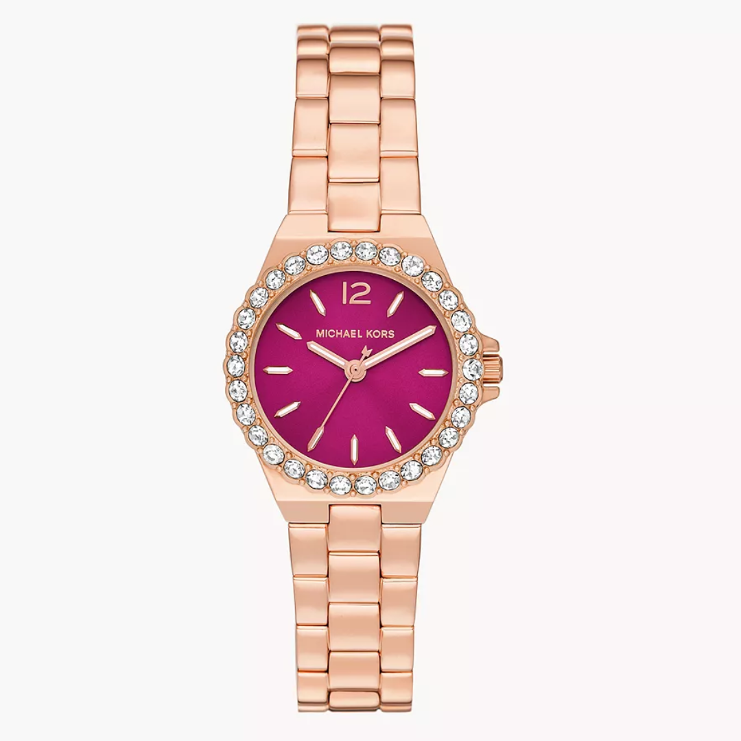 Michael Kors Lennox Rose Gold-ToneWatch - MK7396 - KRISHNA WATCH COMPANY