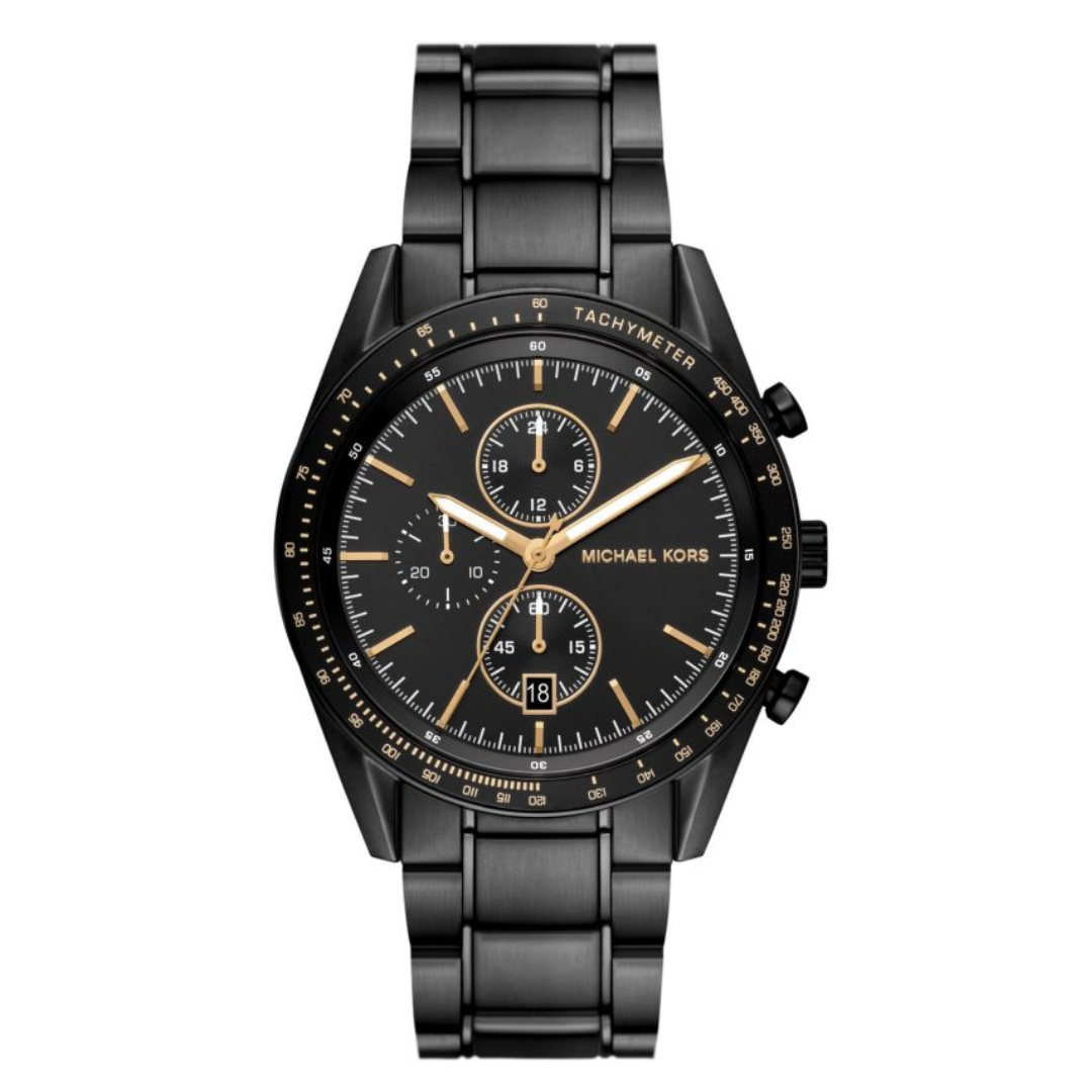 Michael Kors Accelerator Chronograph black MK9113 - KRISHNA WATCH COMPANY