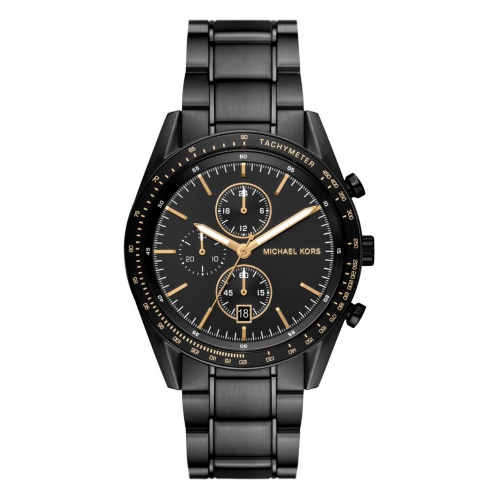 Michael Kors Accelerator Chronograph black MK9113 - KRISHNA WATCH COMPANY
