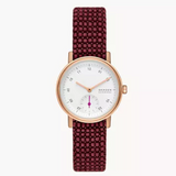 Kuppel Lille Two-Hand Sub-Second Pink Kvadrat Wool Watch SKW3104