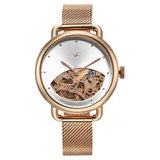 FASTRACK AUTOMATICS SILVER DIAL STAINLESS STEEL STRAP WATCH FOR GIRLS 6288WM01 - KRISHNA WATCH COMPANY