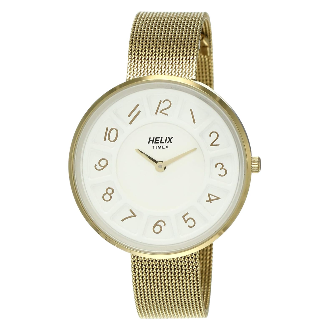 helix Analog Silver Dial Women s Watch TW031HL04 Krishna Watch